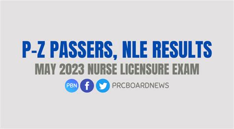 nle result may 2023|P.